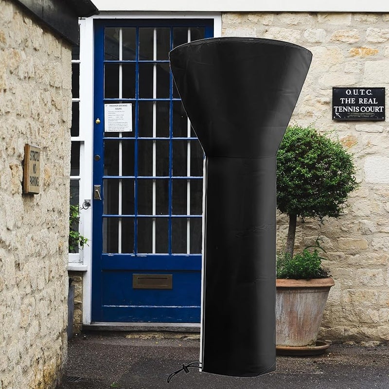 Waterproof Oxford Cloth Patio Heater Cover 210D Outdoor Protector 221x85x48cm Dustproof Rainproof - Image 4